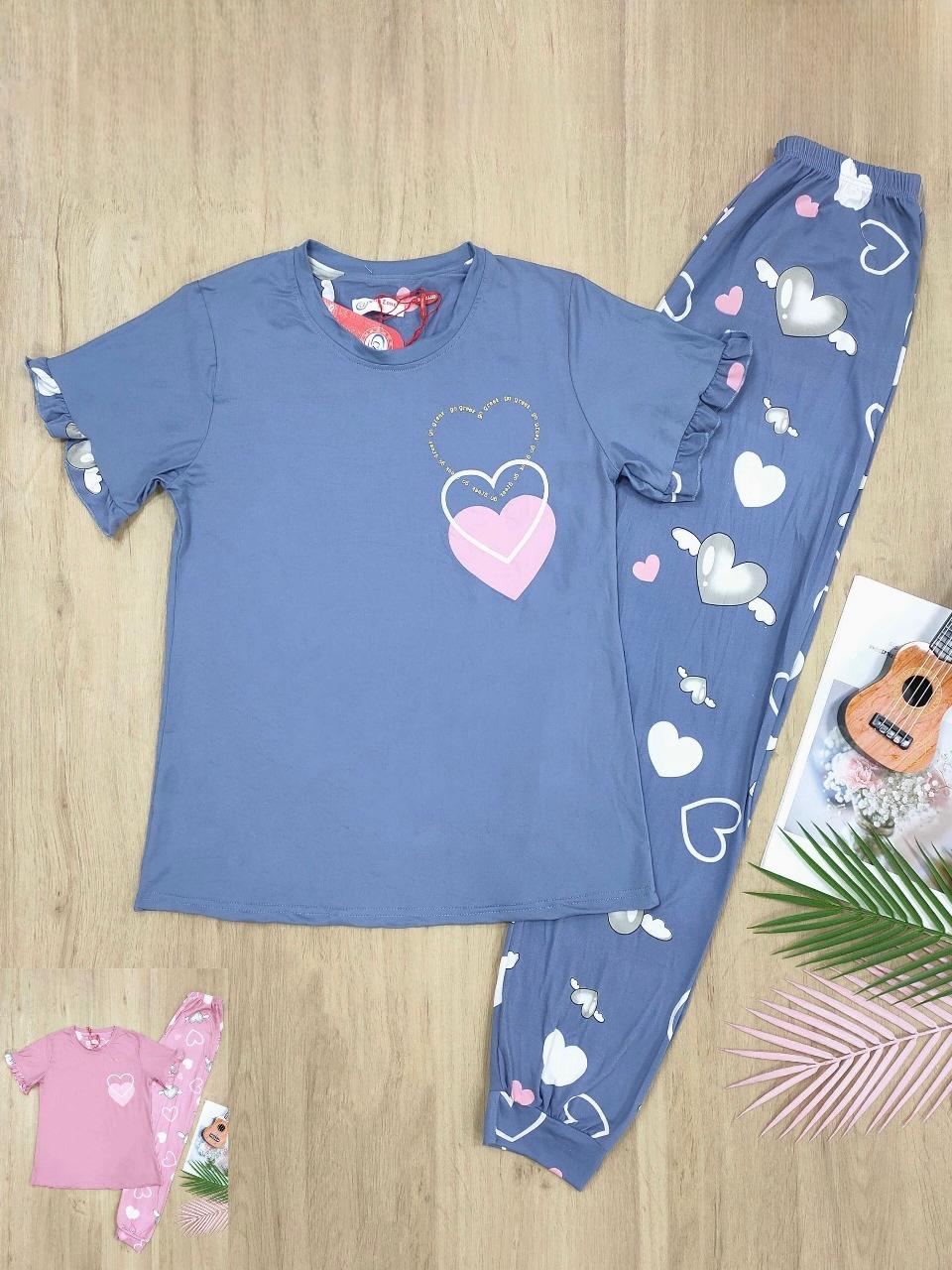 Sweetheart Dreams Pyjama Set – For Cozy Nights with Whimsical Charm