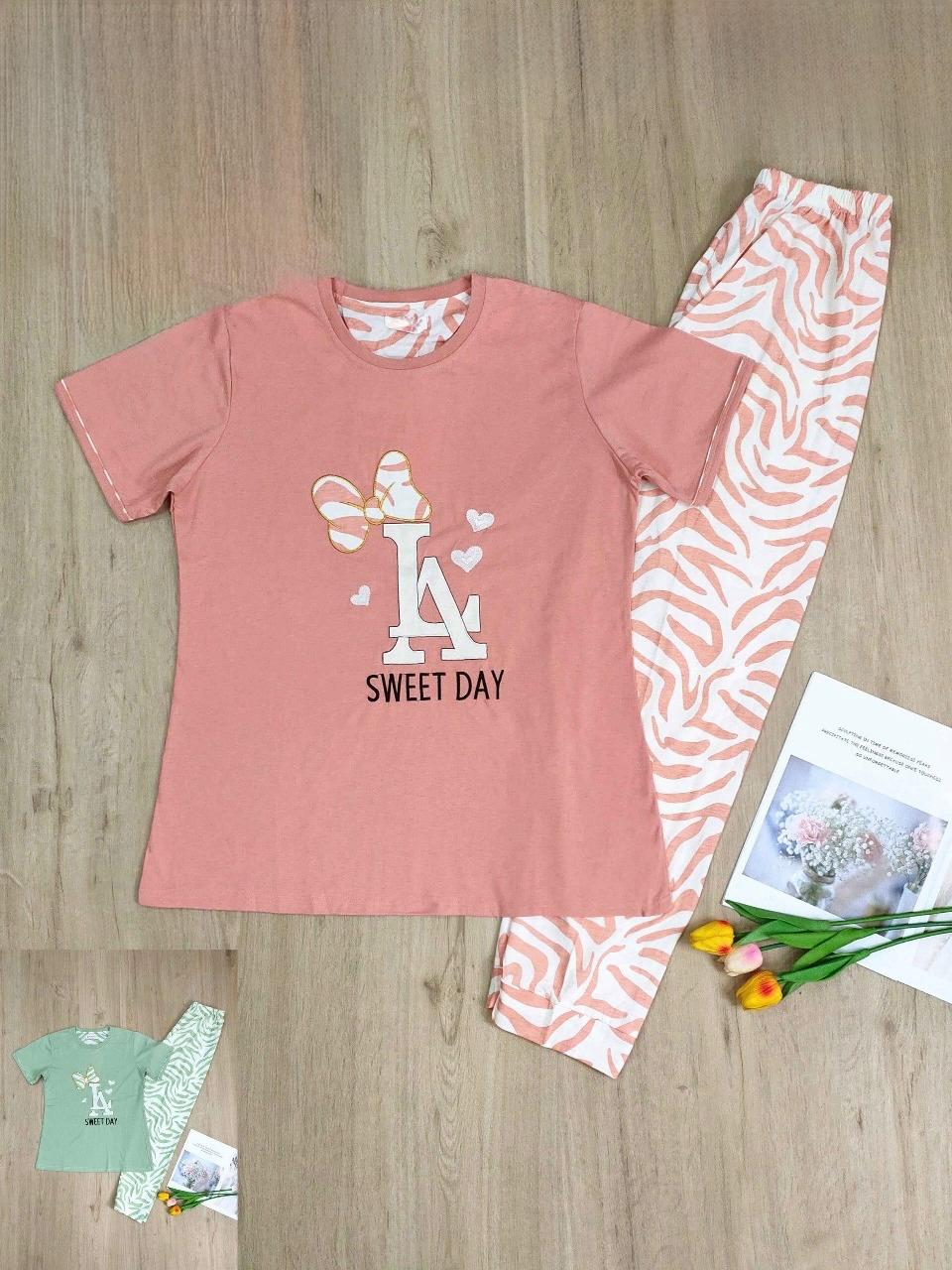 Sweet Day Printed Pyjama Set – Soft & Stylish Everyday Comfort for Girls