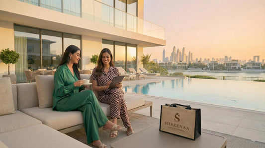  Women lounging in a beautiful area