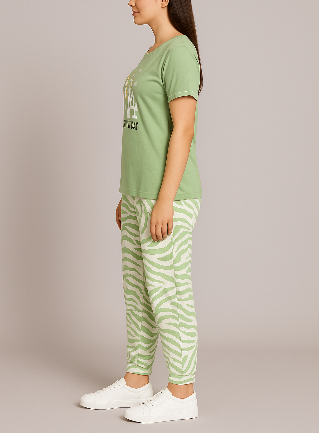 Sweet Day Printed Pyjama Set – Soft & Stylish Everyday Comfort for Girls