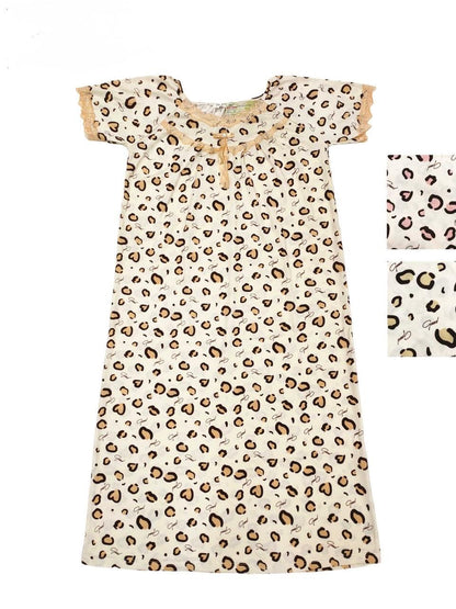 Leopard Print Sleep Shirt – Breezy and Stylish (Copy) - House of Shreenaa