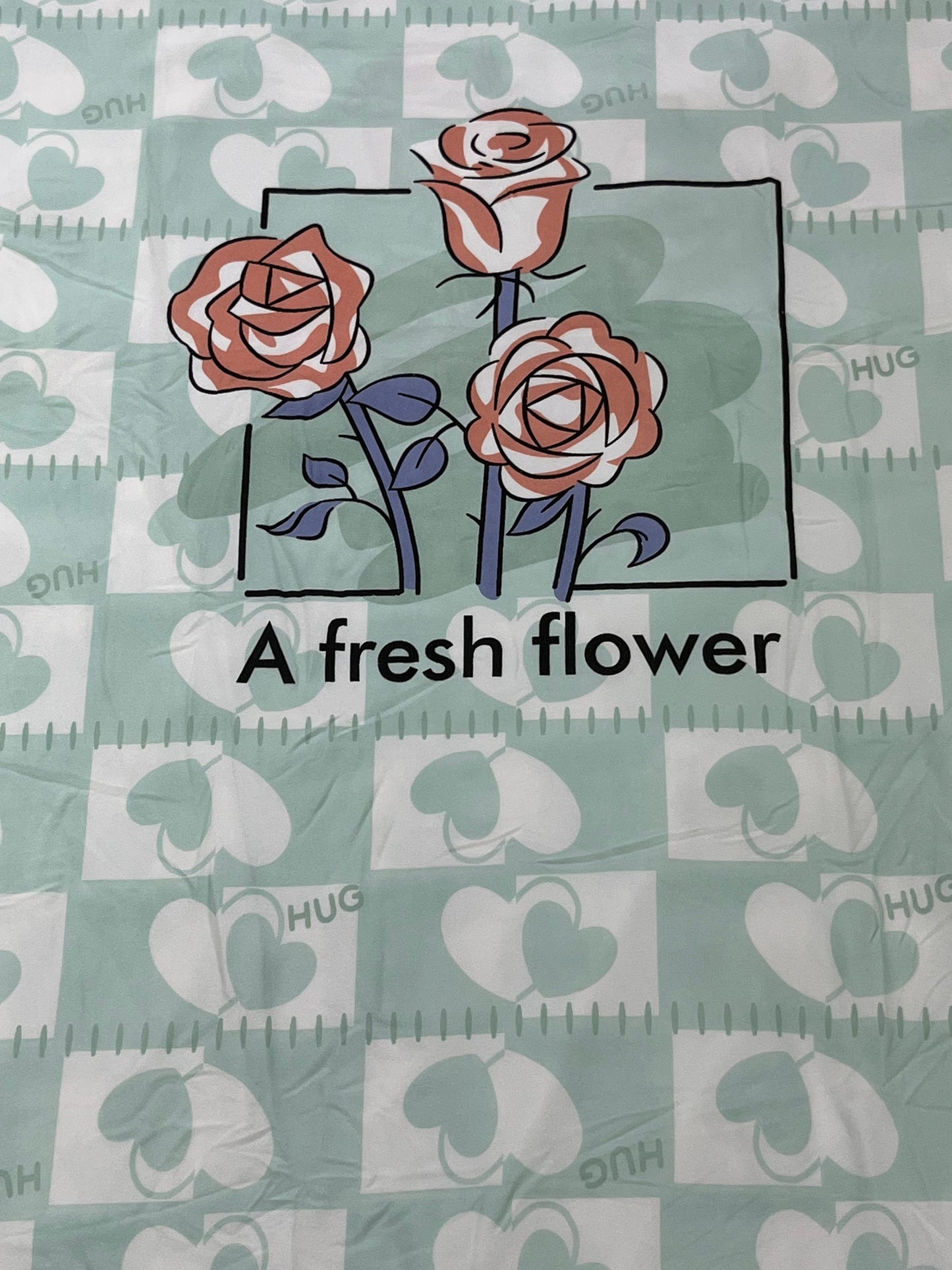 Blossom Heart Sleep Gown – Floral Charm Meets Cozy Comfort