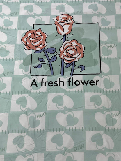 Blossom Heart Sleep Gown – Floral Charm Meets Cozy Comfort