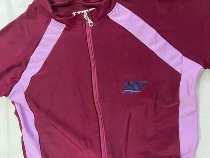 Modest Women's Swimsuit Set – Skirted Swim Top with Leggings & Swim Cap