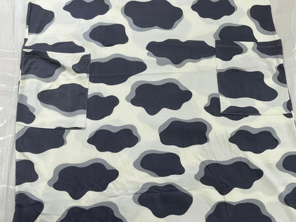 Women’s Print Cotton Sleep Shirt with Pockets – Relaxed Knee Length One-Piece Night Dress - House of Shreenaa