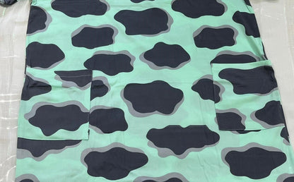 Women’s Print Cotton Sleep Shirt with Pockets – Relaxed One-Piece Knee Length Night Dress - House of Shreenaa