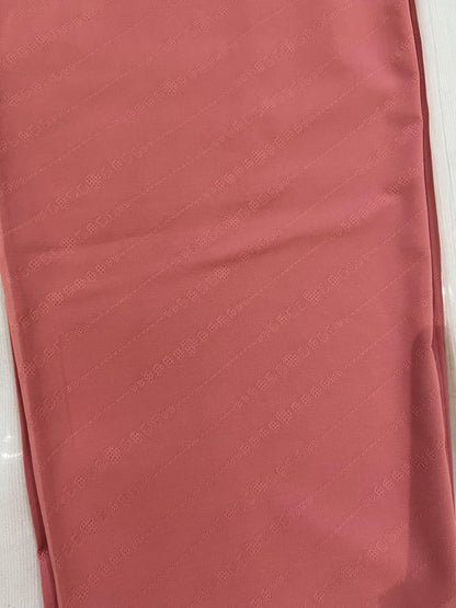 Women’s 2-Piece Co-ord Cotton Nightwear Set – Ruffled Top & Pajama in Rust Pink - House of Shreenaa