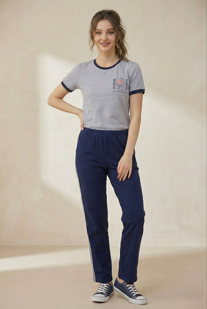 "Guns N Roses" Style Cotton Co-ord Set - Fashion Loungewear for Women | Comfortable Women's Clothing UAE | House of Shreenaa